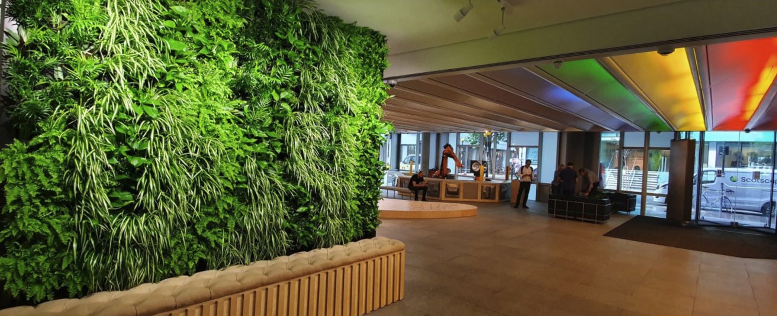 Hotel Interior Landscaping / Hotel Living Walls