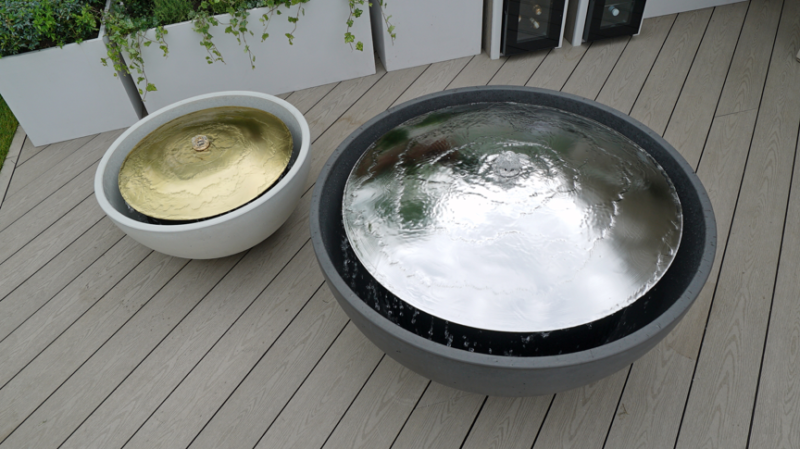 Hotel Fire Pits, Hotel Water Features