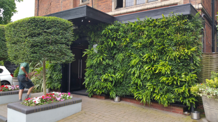 Hotel Interior Landscaping / Hotel Living Walls