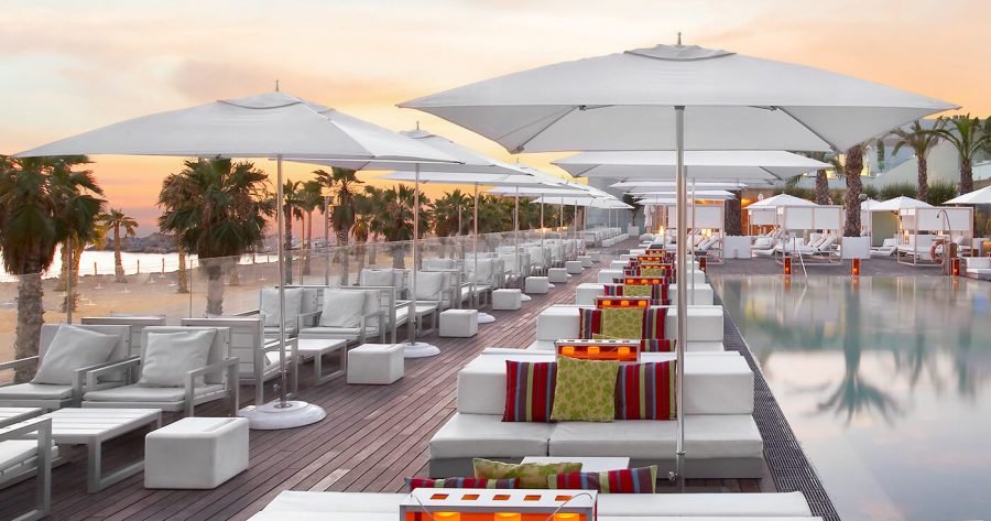 Hotel Umbrella Systems / Hotel Shade Structures