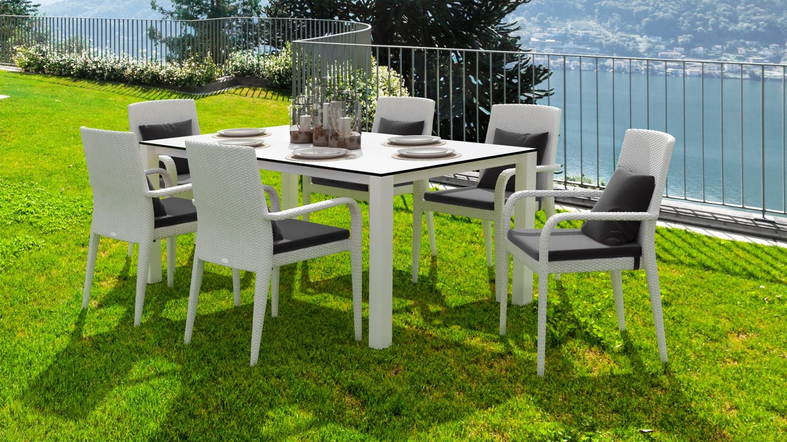 Bloom Outdoor Collection - AVALON Dining Table - Hotel Design