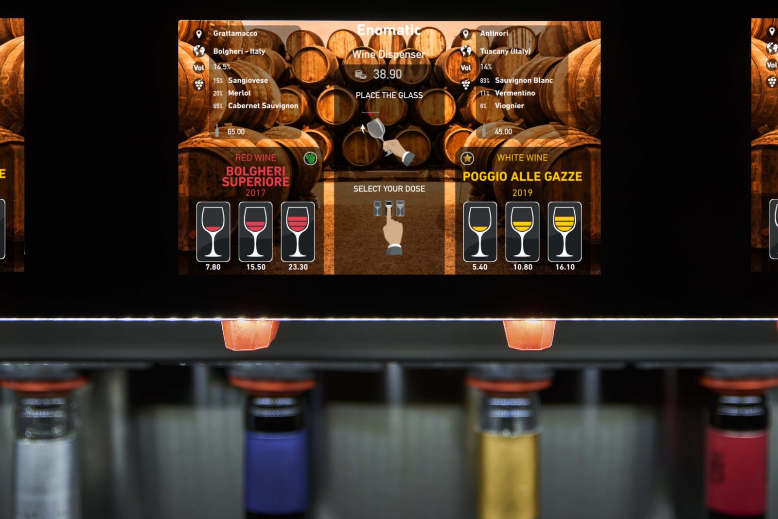 Enomatic - Roma Unica Series – Dual Temperature 4 or 8 Bottle Dispenser ...