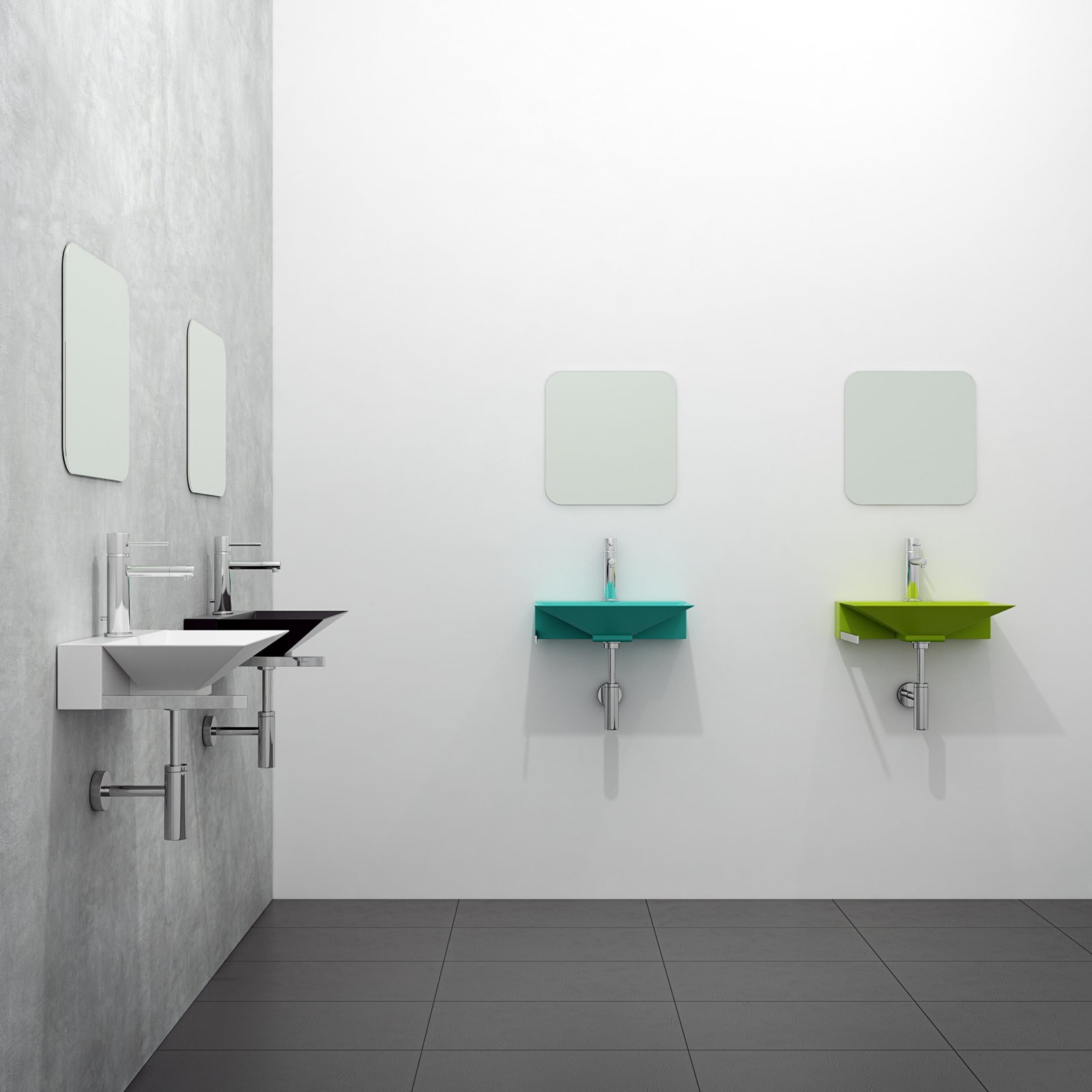 Stainless Steel Hotel Bathroom Furniture