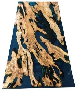 Epoxy Wood Coffee Tables / Unique Epoxy Wall Décor / Handcrafted Hotel Coffee Tables / Custom Made Hotel Tables