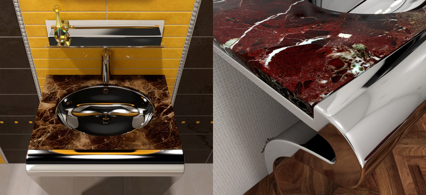 Steel and marble: a story of love and design