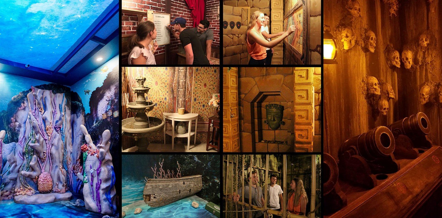 Turnkey Hotel Escape Rooms / Hotel Recreation Amenity