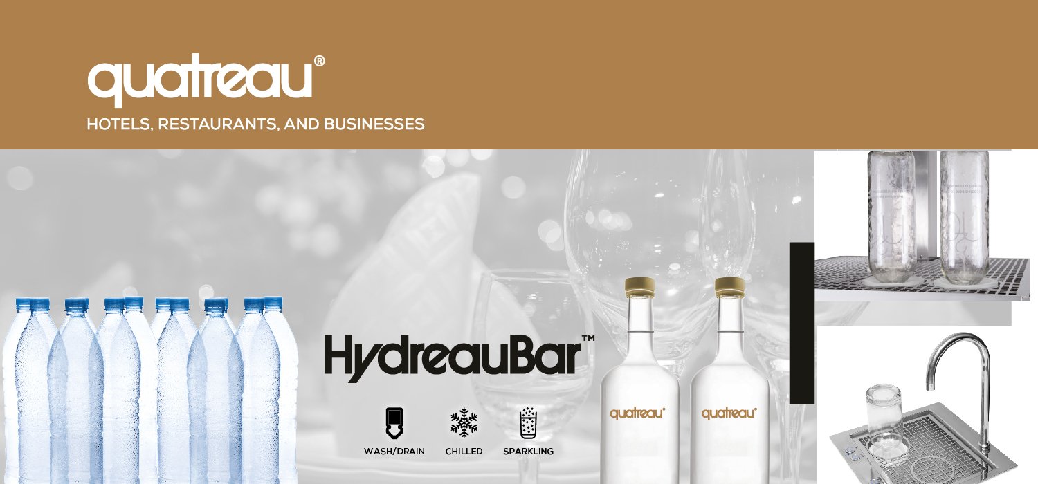 Filtered Water for Hotels / Hotel Water Bottling Station / Hotel Bottle Refill Tap