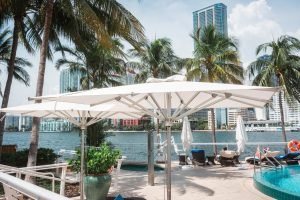 Hotel Pool Umbrellas