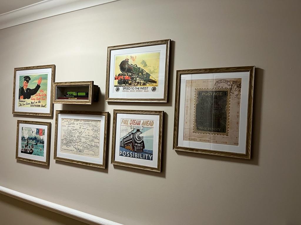 Framed Hotel Artwork