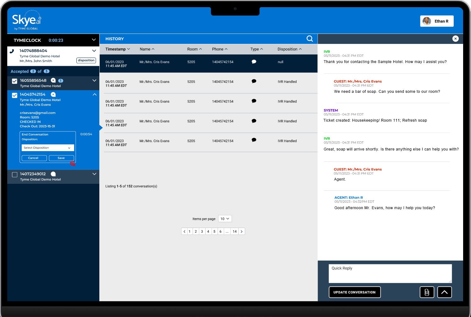Remote Hotel Customer Service