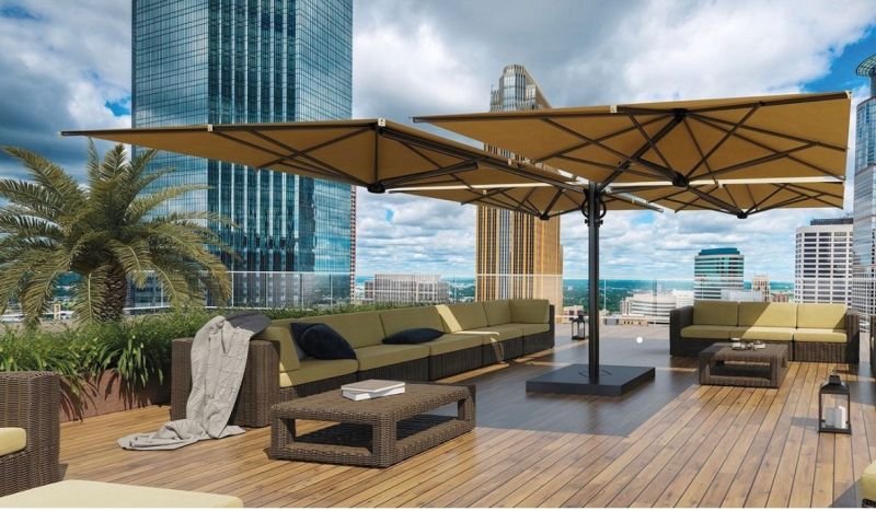 Charm &amp; flexibility Giant Umbrellas!