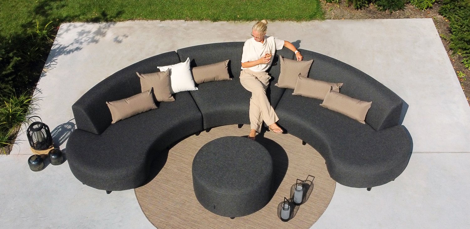 Bubalou - Waterproof Outdoor Lounge Chairs / Weatherproof Outdoor Furniture / Comfortable Hotel Seating