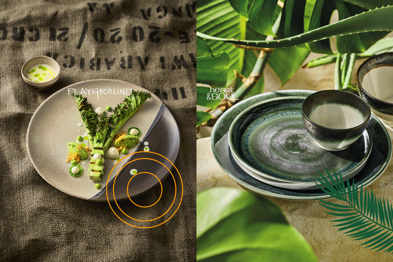 BHS Tabletop – Playground & HEART&SOUL - Eco-Friendly Dinnerware / Disposable Hotel Tableware / Chinaware Products for Hotels