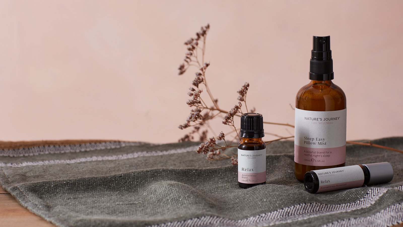 Hotel CBD Skincare / Vegan Hotel Wellness Solutions / Luxury CBD Sleep Amenities