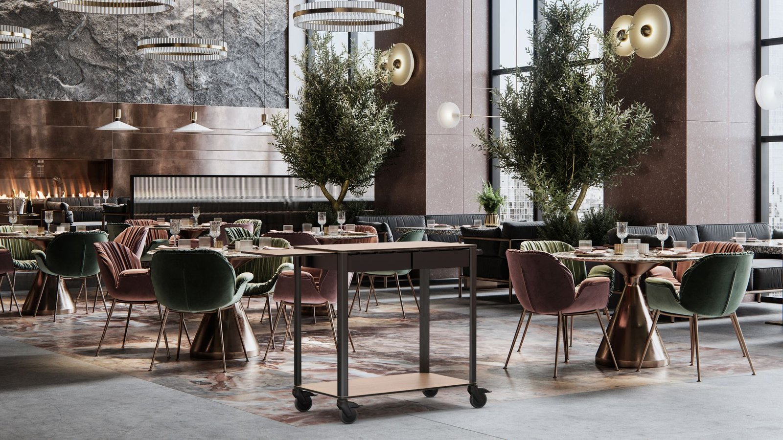 The Art of Service: Elegant &#038; Customisable Serving Trolleys for the Modern Hotel