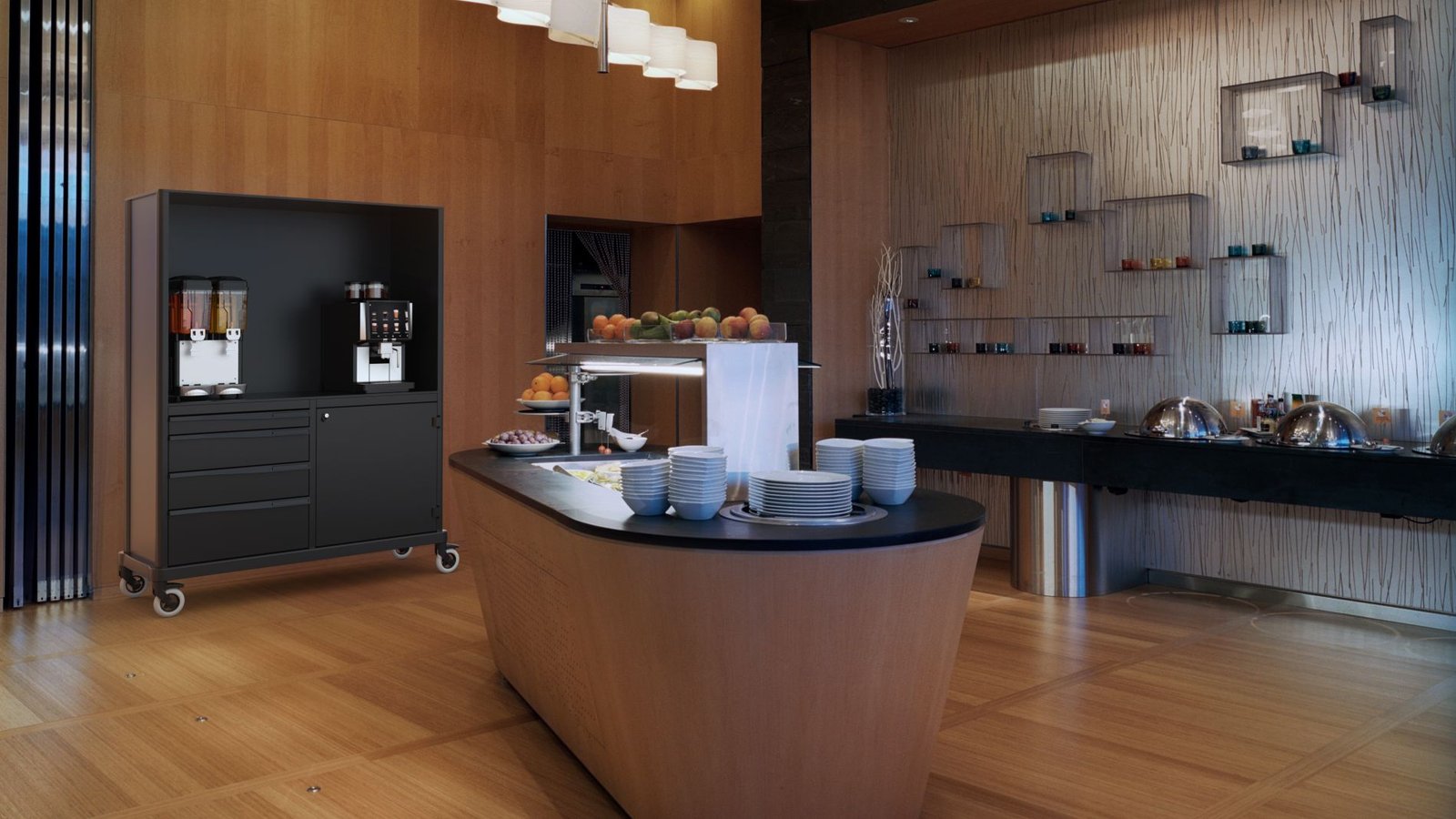 Redefining Versatility: QUATRO’s New Line of Customisable Mobile Sideboards