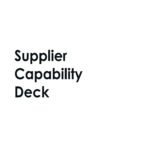 REDA Supplier Capability Deck